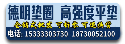 德明垫圈 高强度平垫