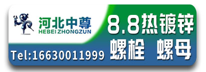 中尊8.8级热镀锌螺栓 螺母  光伏配件一站式采购
