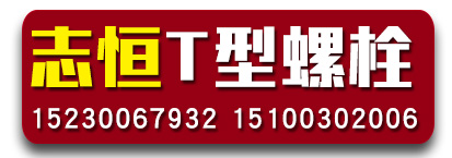 志恒T型螺丝，梯型螺栓