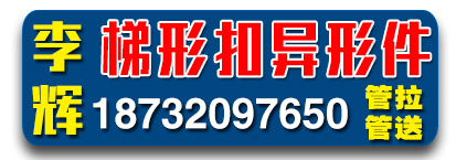 李辉梯形扣异形件