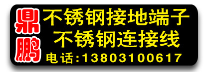 鼎鹏不锈钢接地端子  不锈钢连接线