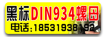 黑标DIN934螺母